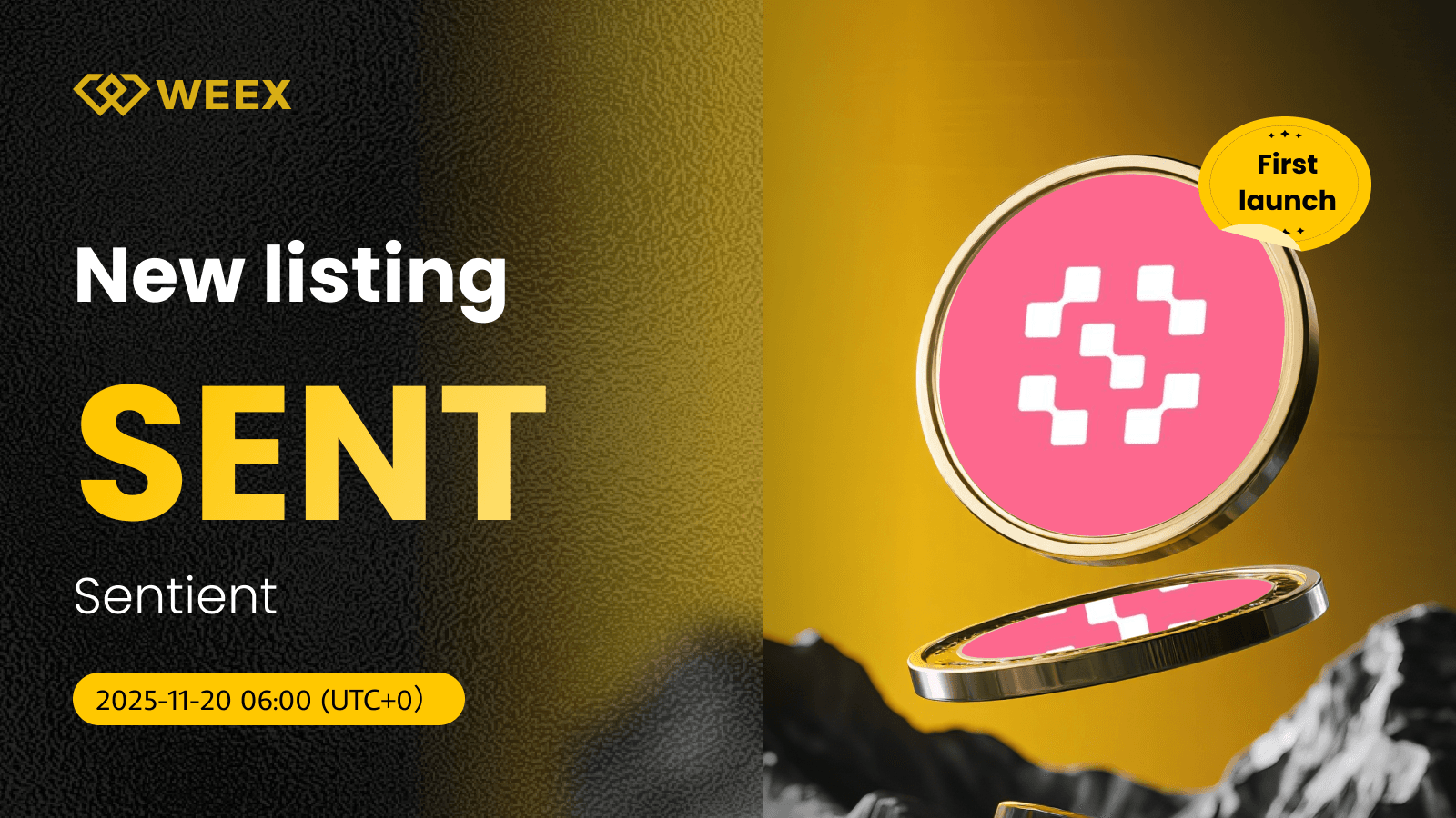 Sentient (SENT) Coin Now Listed on WEEX with SENT USDT Spot Trading Pair