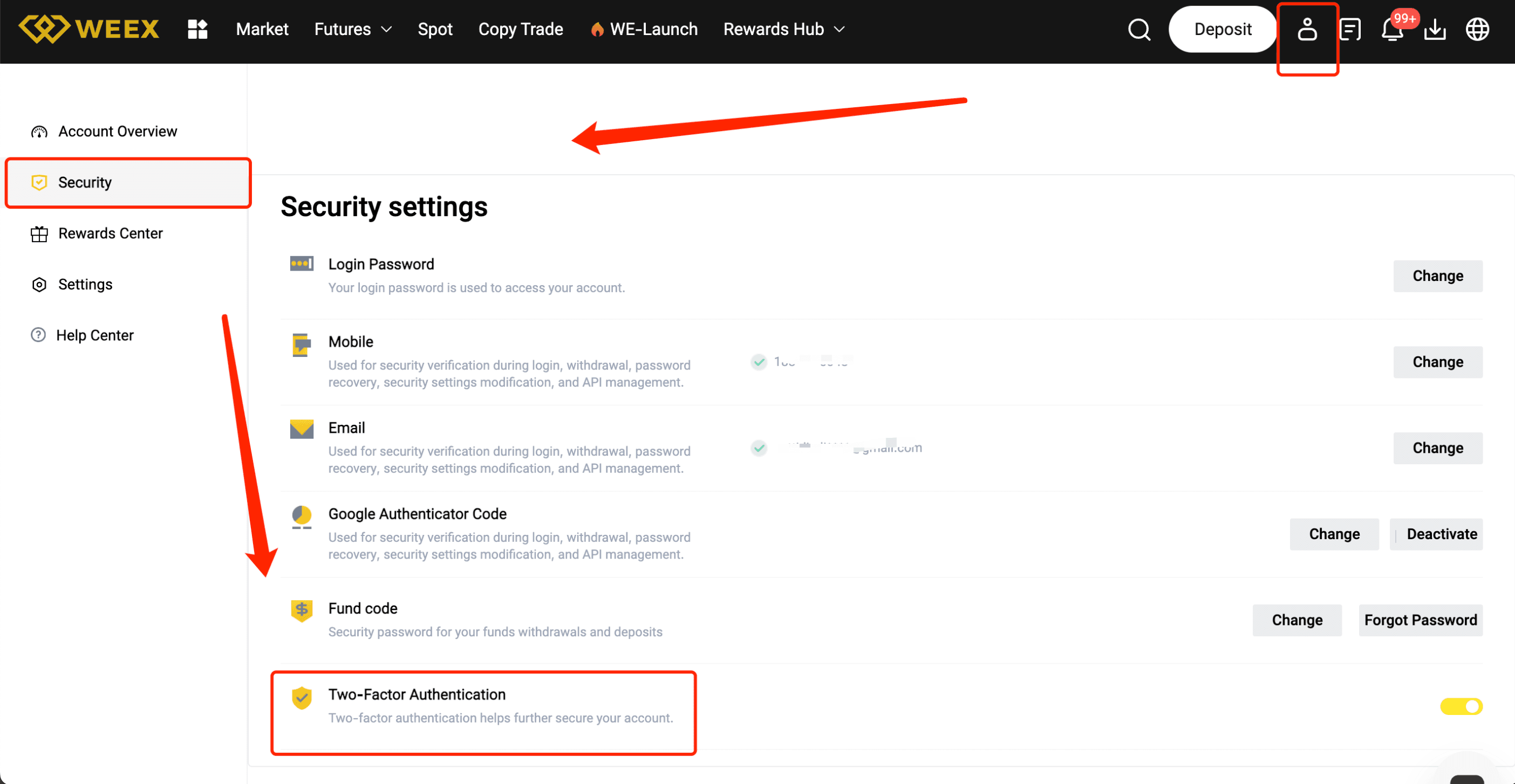 Step 3 Choose Your 2FA Method