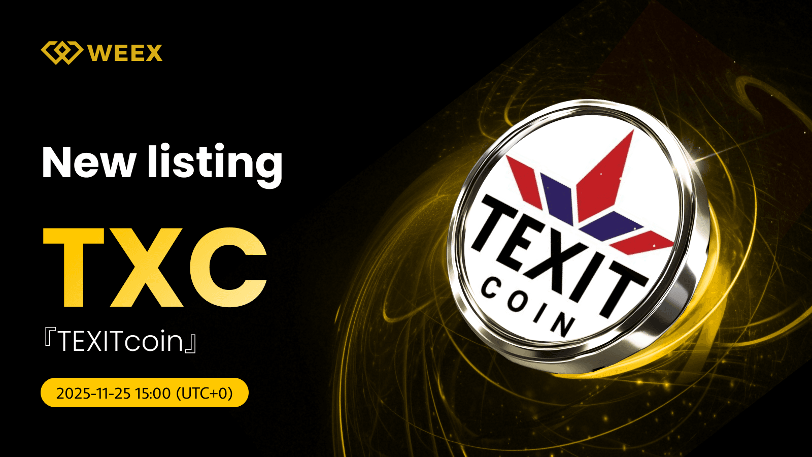 Trade TXC USDT: TEXITcoin (TXC) Coin Listed on WEEX Exchange