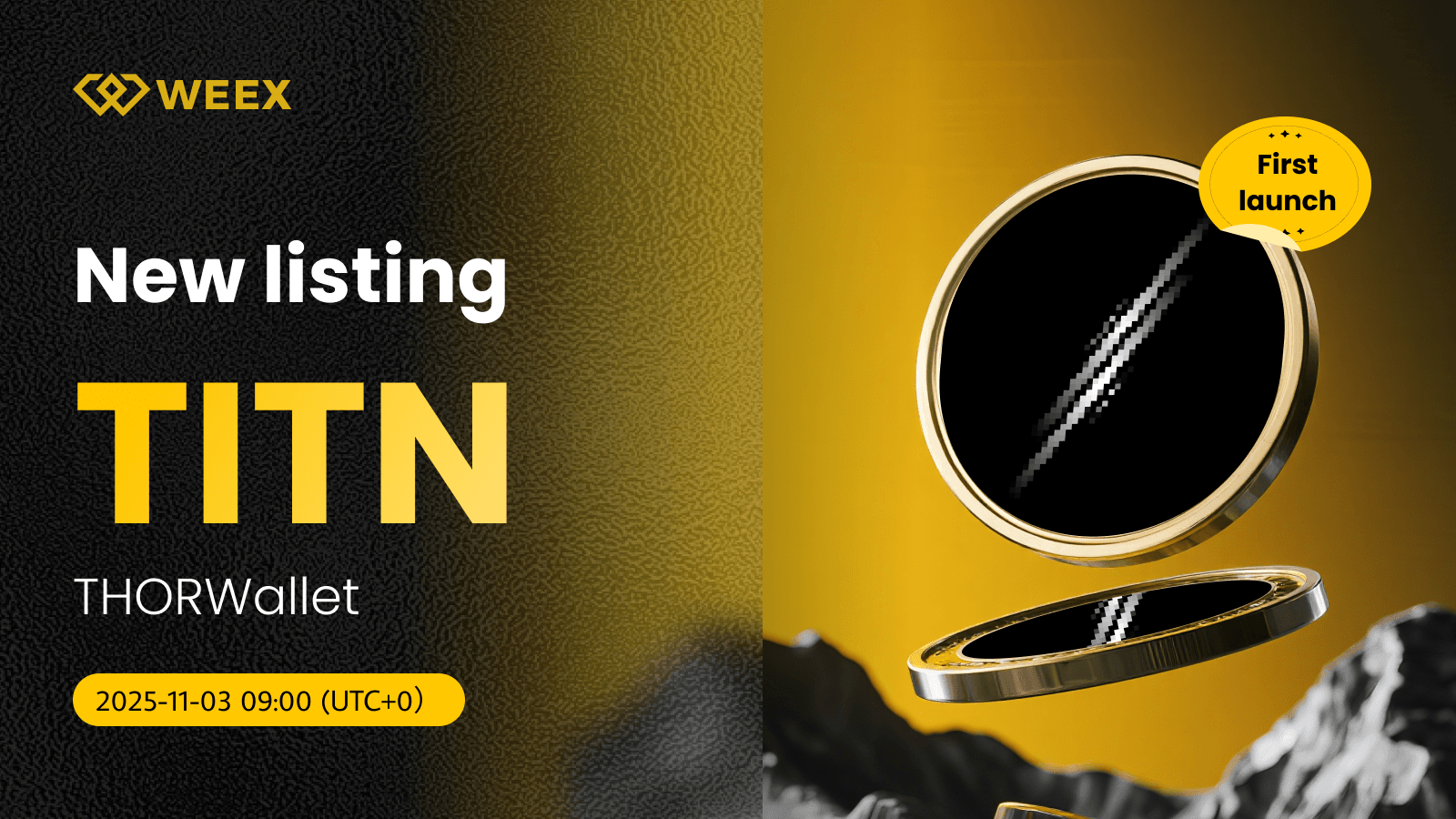 TITN USDT Now Live: THORWallet Coin on WEEX