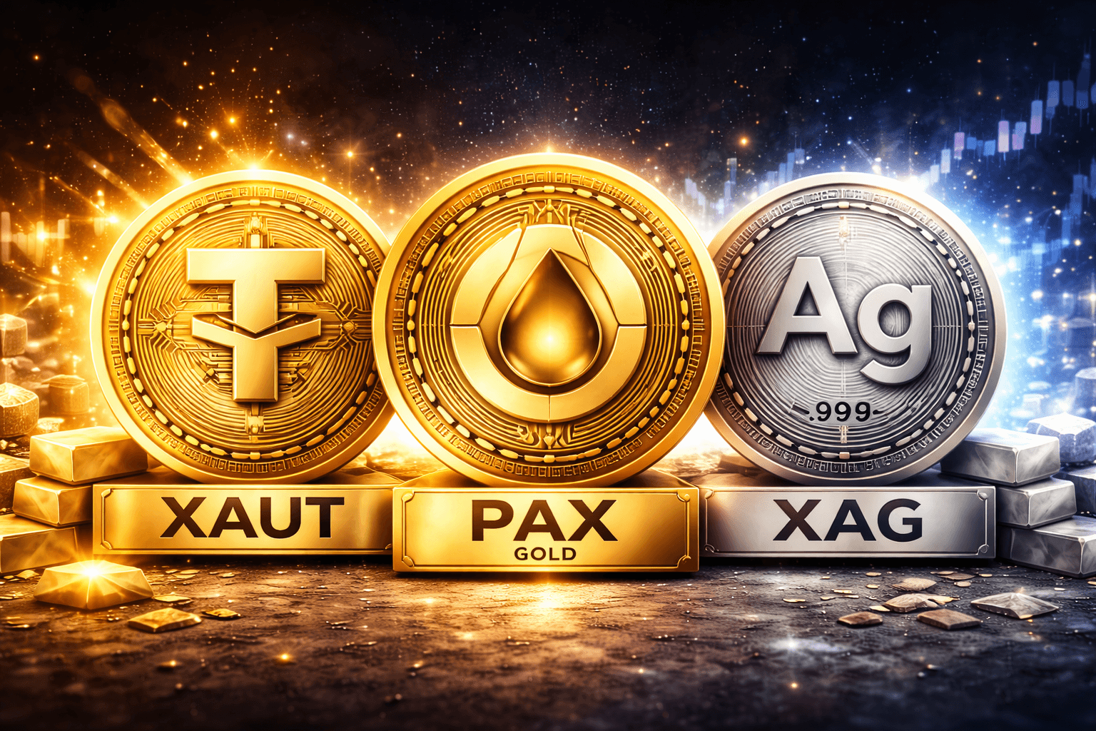 Protege tu patrimonio con criptomonedas y oro tokenizado