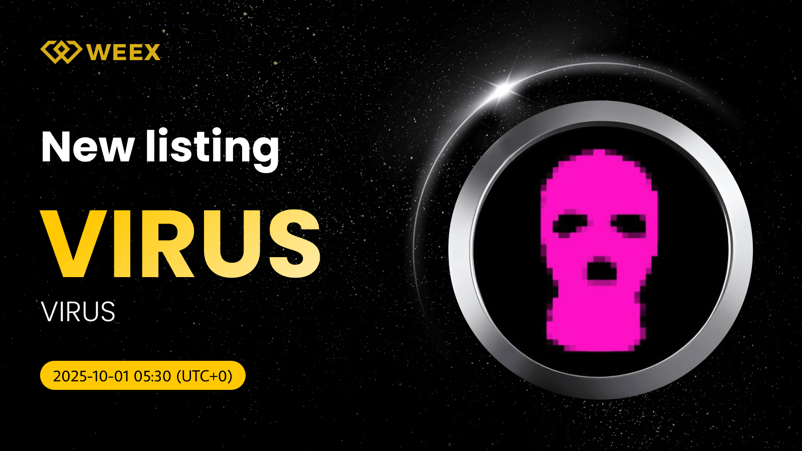 VIRUS USDT Now Live: WEEX Lists VIRUS Coin
