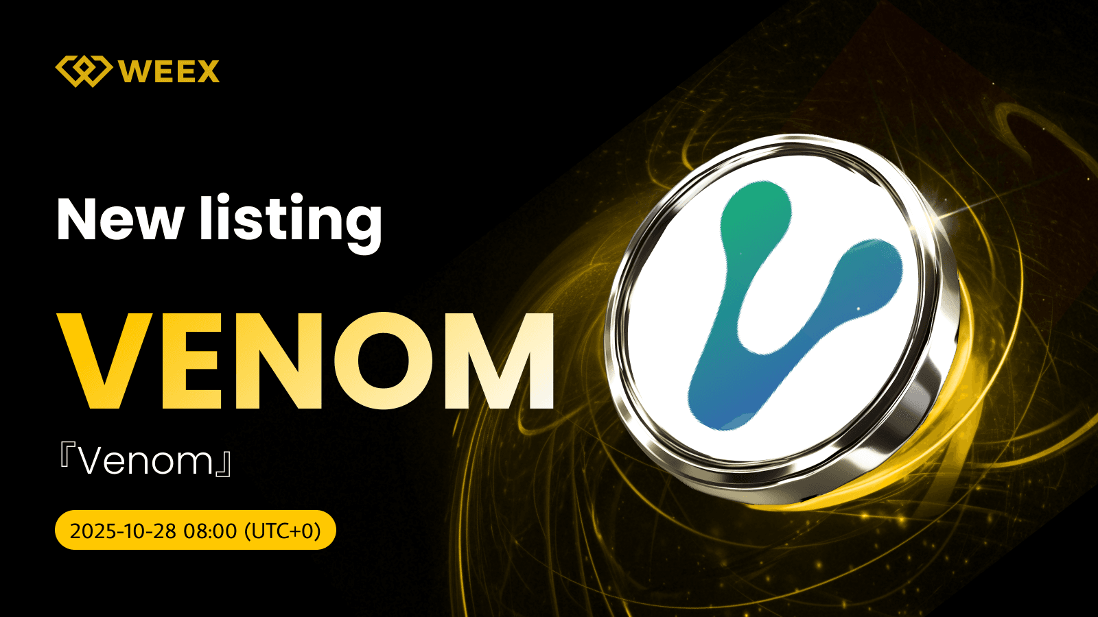 VENOM USDT Spot Trading: Venom Coin Lists on WEEX