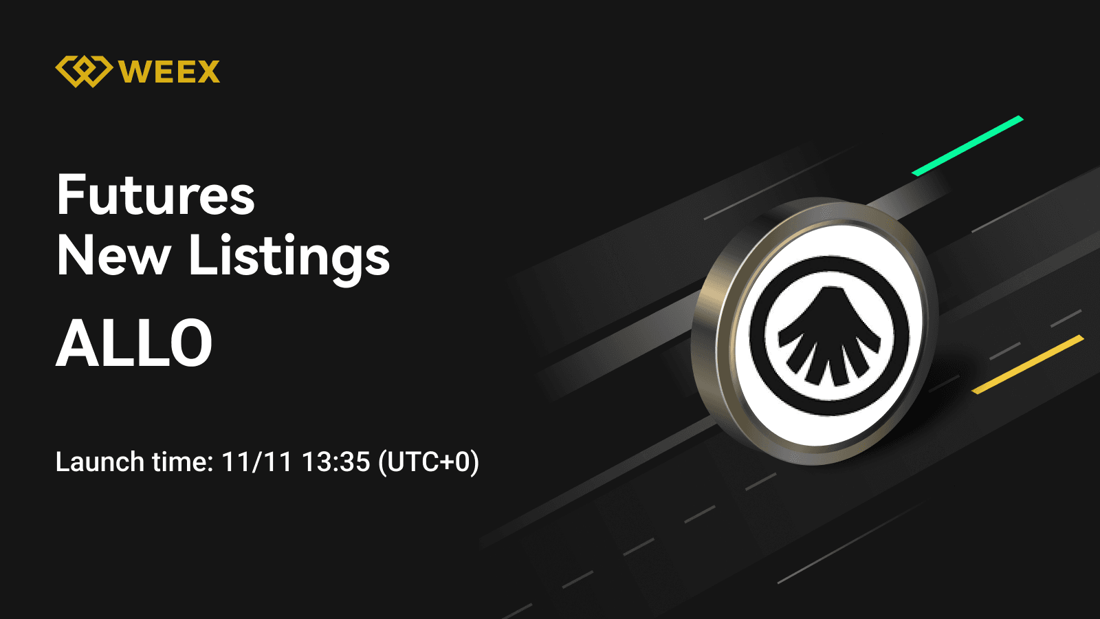 WEEX先物でALLO USDT永久銘柄がローンチ