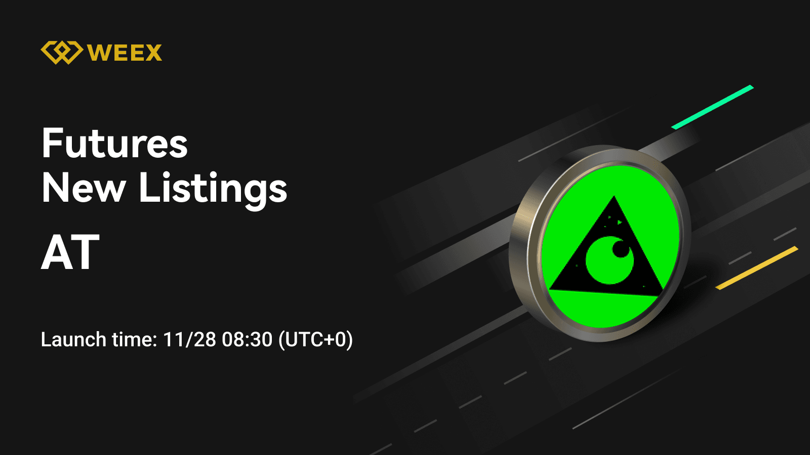 WEEX Futures lança AT Perpetual Contract