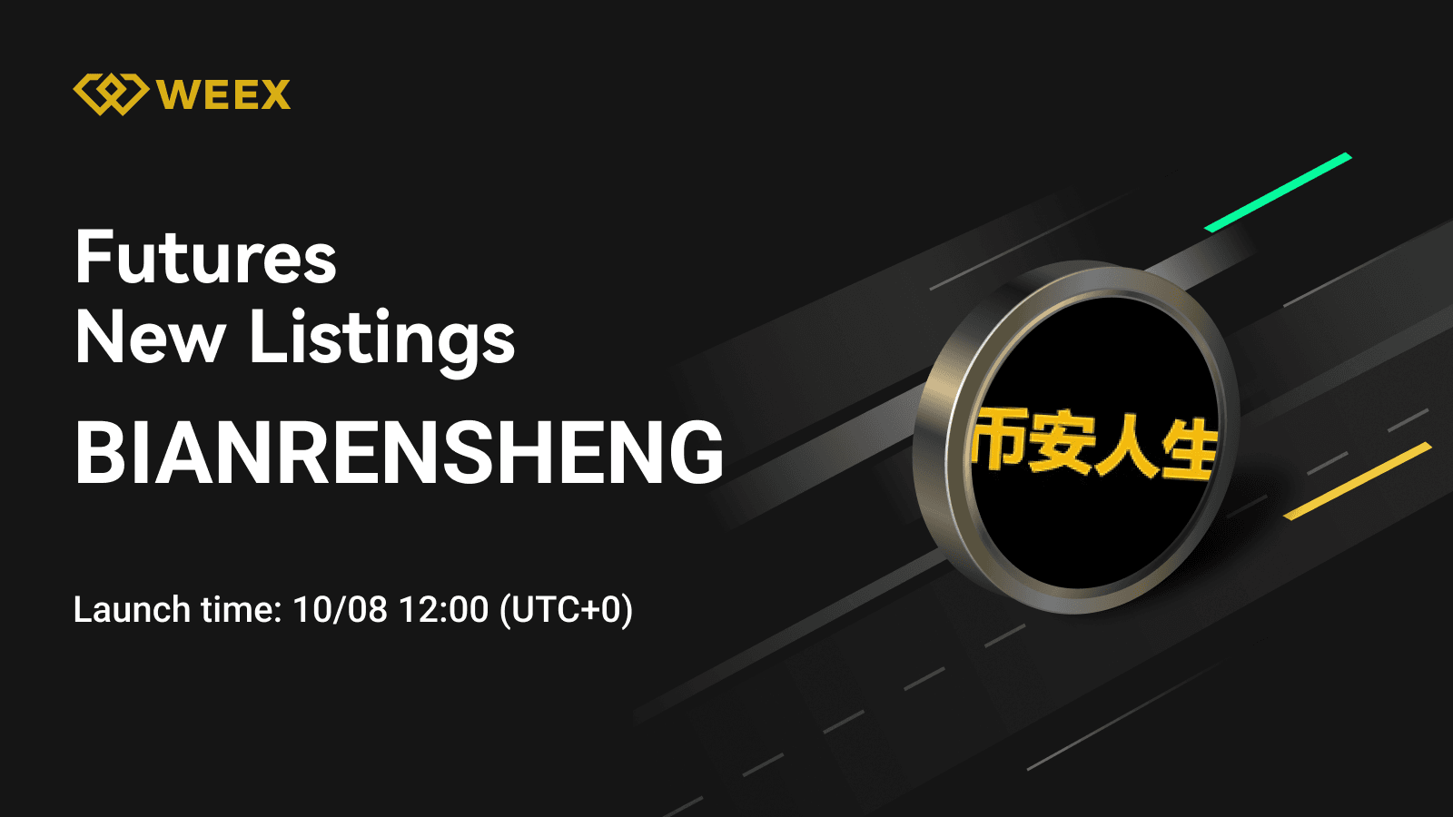 BIANRENSHENG USDT Futures Arrive on WEEX Exchange
