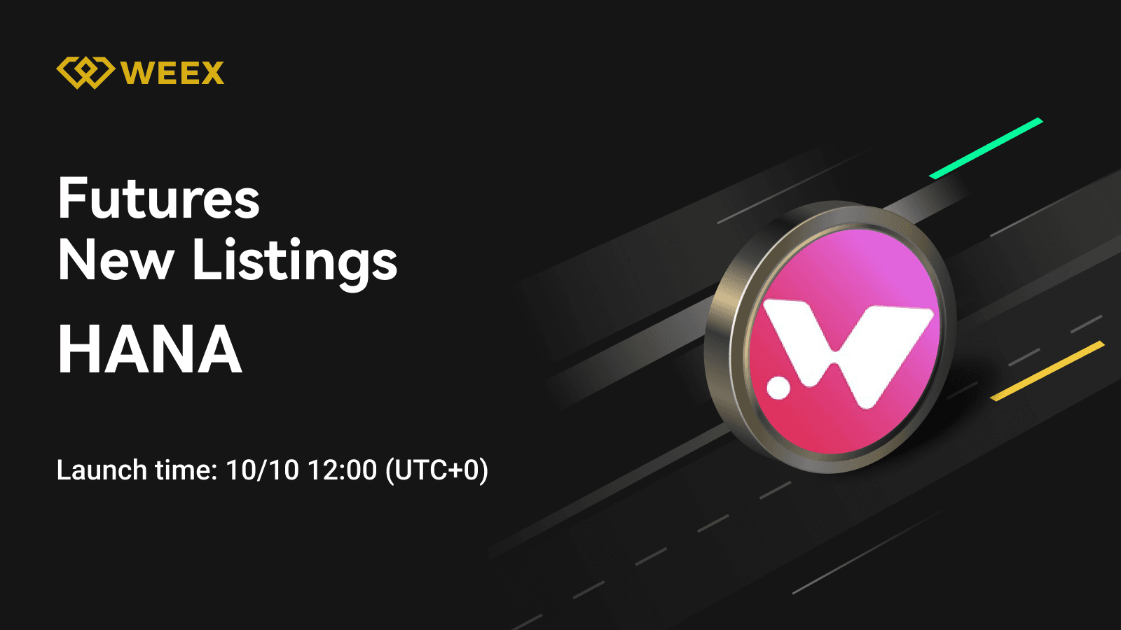 HANA USDT Futures Trading Goes Live on WEEX Exchange