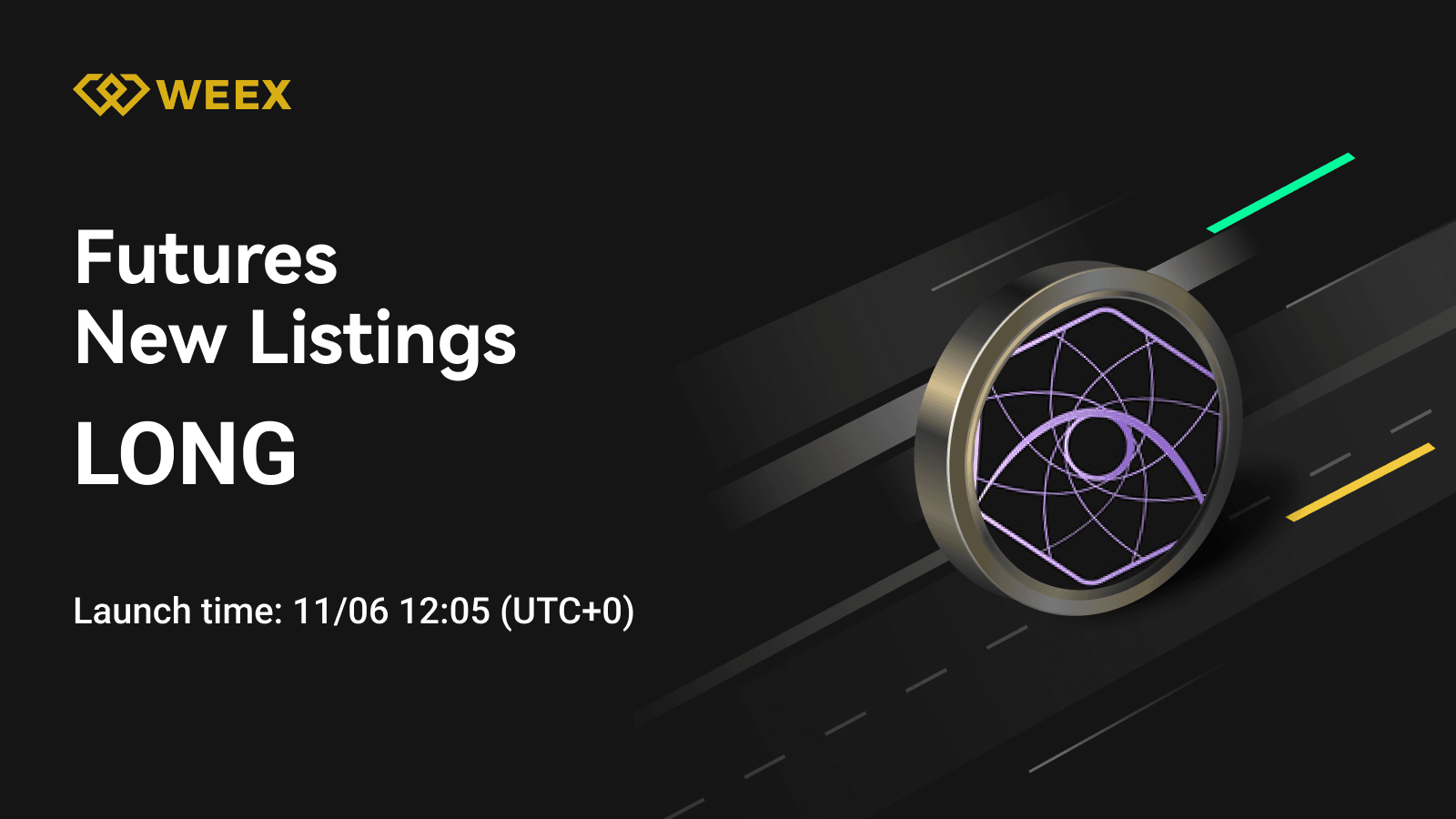 LONG USDT Perpetual Contract Launches on WEEX Futures