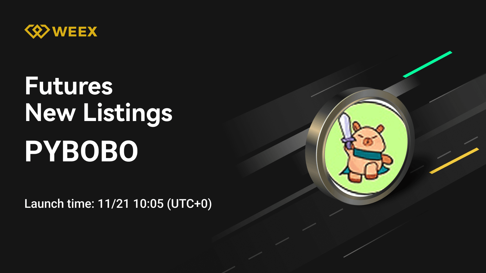 PYBOBO USDT Perpetual Contract Now Listed on WEEX Futures