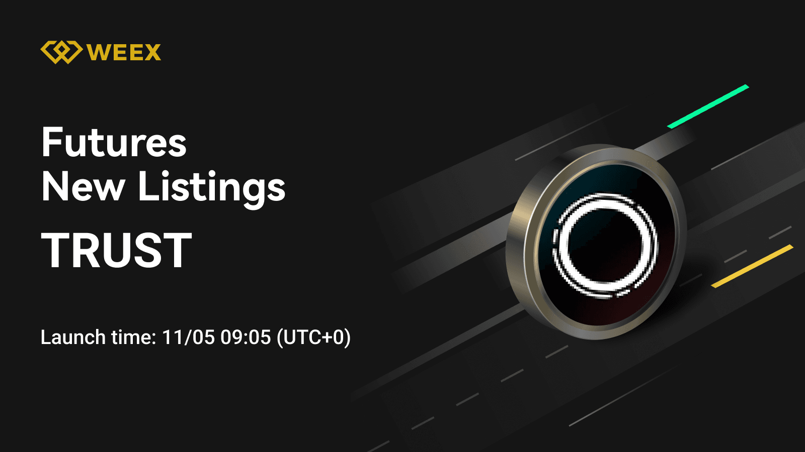 WEEX Vadeli İşlem Listeleri TRUST USDT Sürekli Sözleşmesi