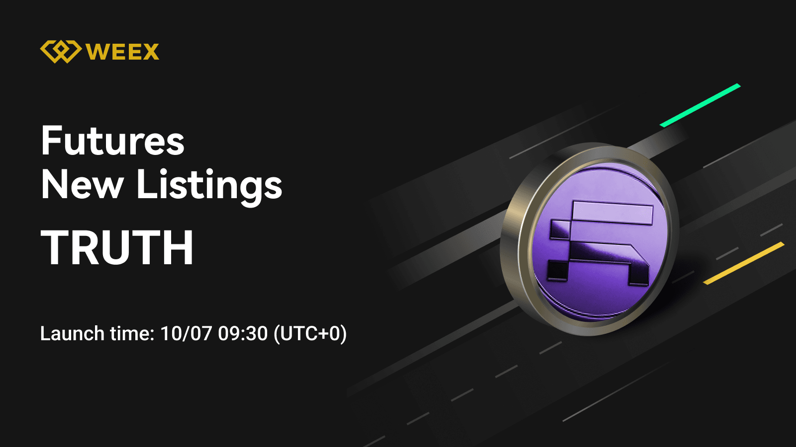 TRUTH USDT Futures Now Trading on WEEX Exchange