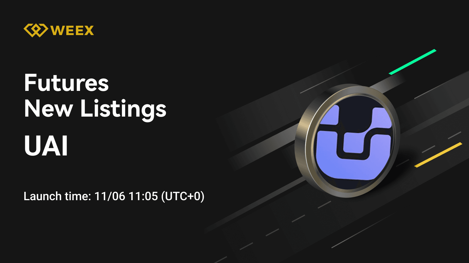 WEEX Lists UAI USDT Futures: UnifAI Network (UAI) Coin