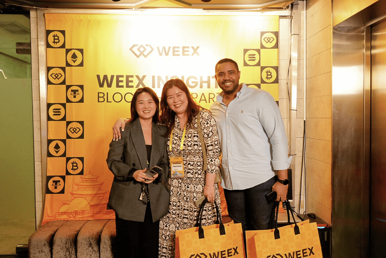WEEX Insights Party Korea Recap: A Night of Blockchain Vision and Global Connection