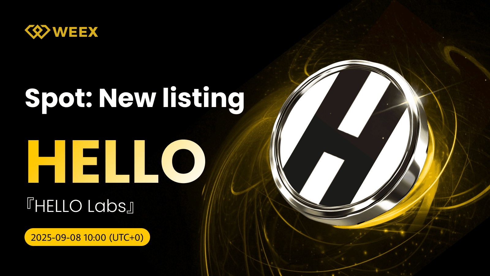 WEEX Lists HELLO USDT; HELLO Labs (HELLO) Coin Available