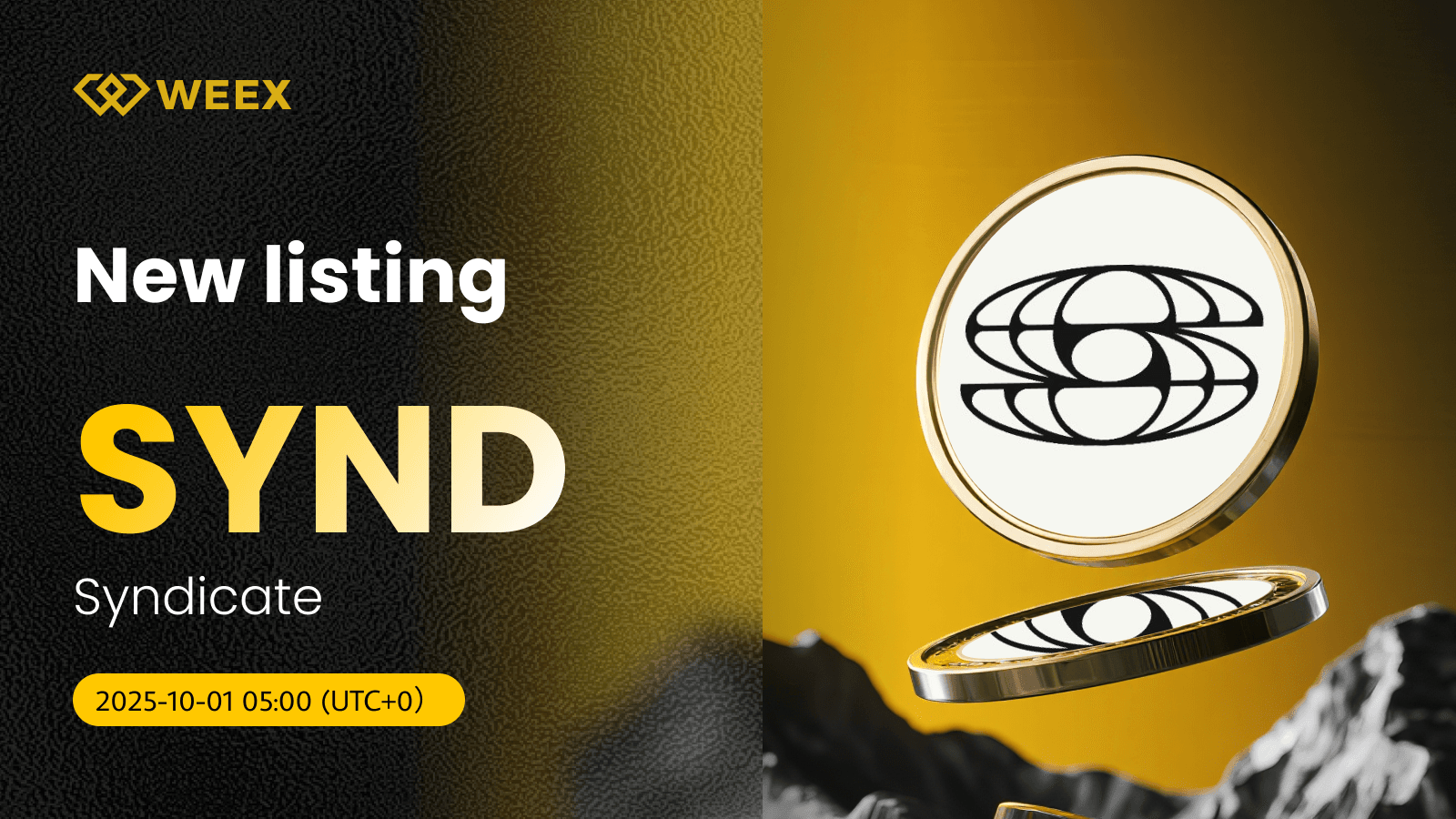 WEEX Lists SYND USDT: Syndicate (SYND) Coin Trading Begins