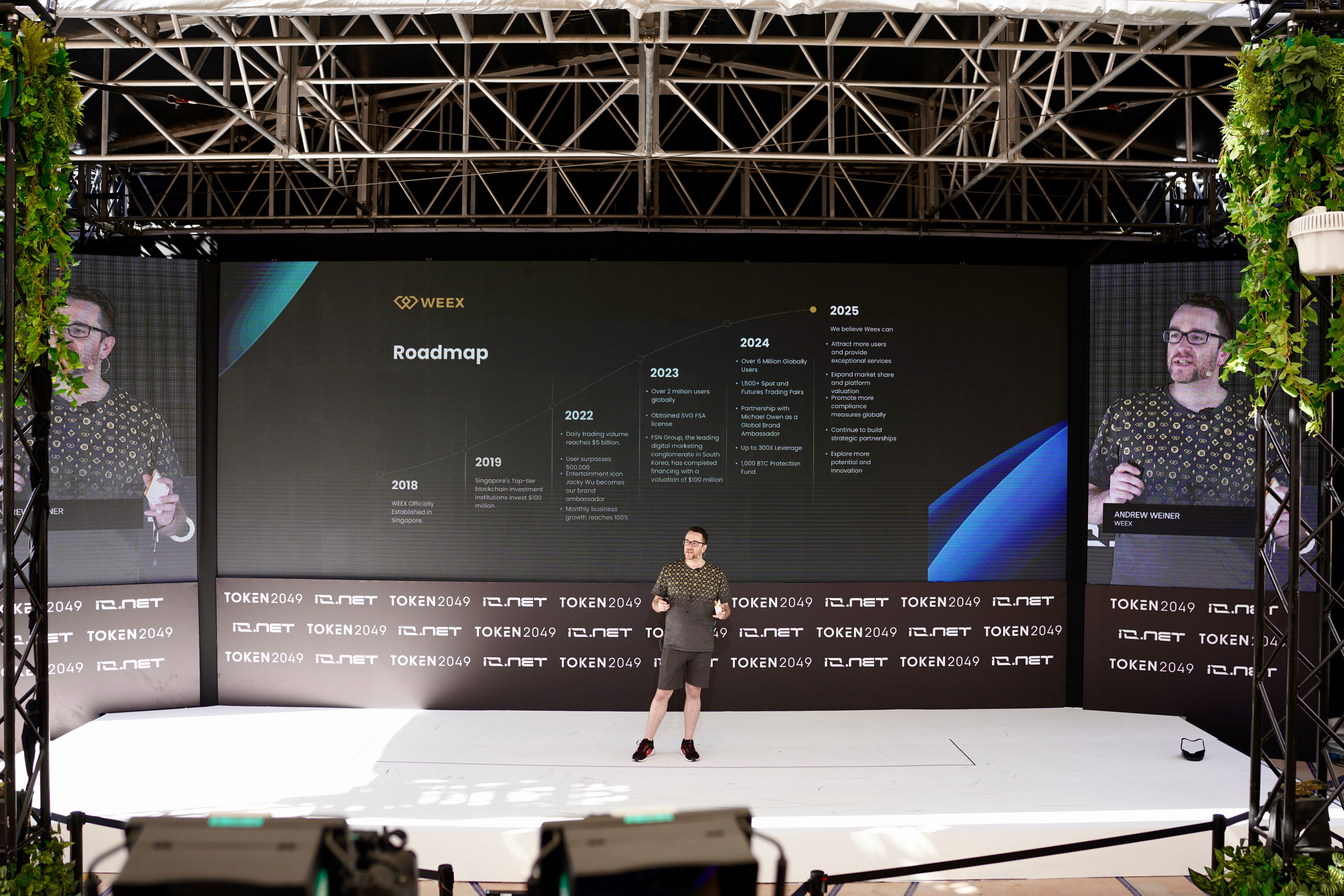 WEEX Shines at TOKEN2049 Dubai 