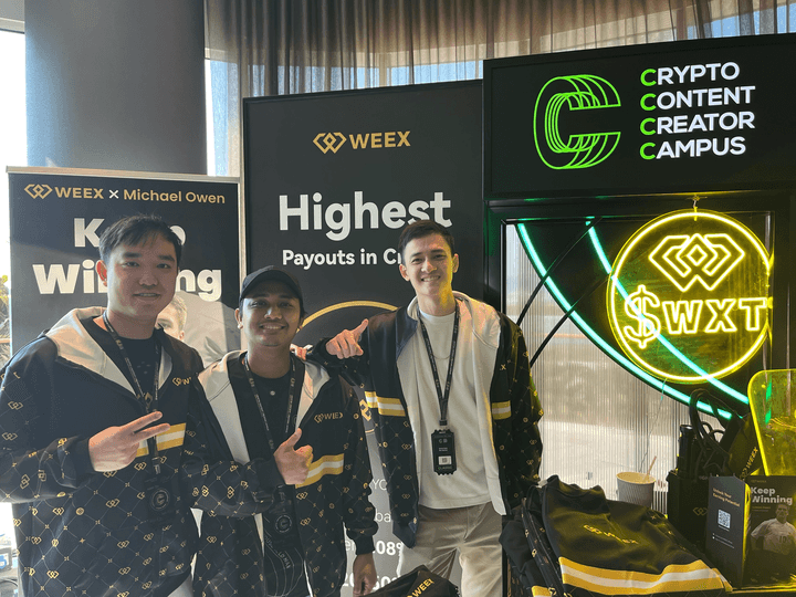 WEEX at CCCC Dubai 2024