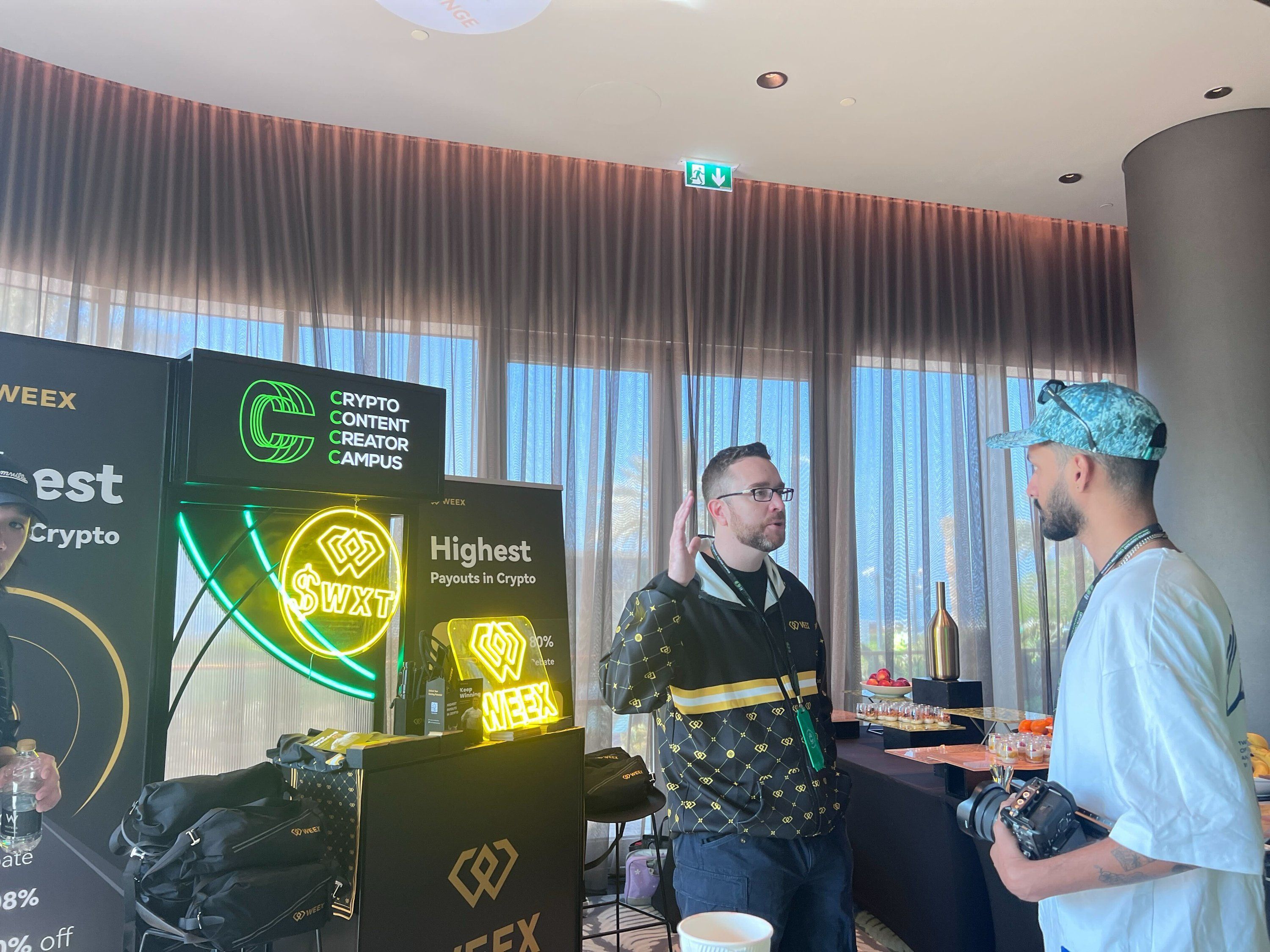 WEEX at CCCC Dubai 2024