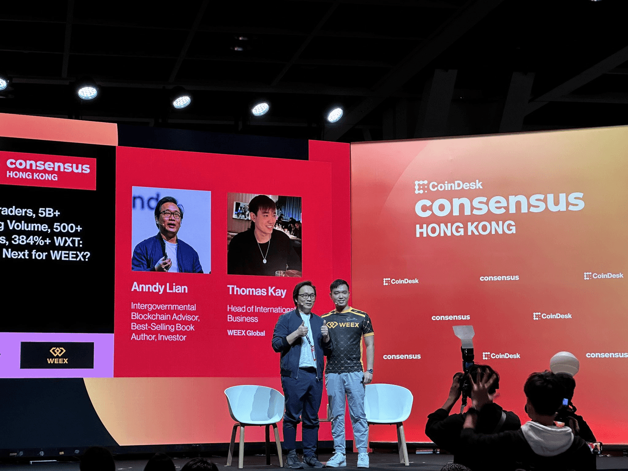 WEEX at Consensus Hong Kong 2025