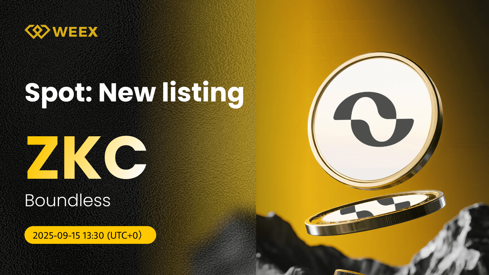 ZKC USDT Gets Listed on WEEX: Trade Boundless (ZKC) Coin!