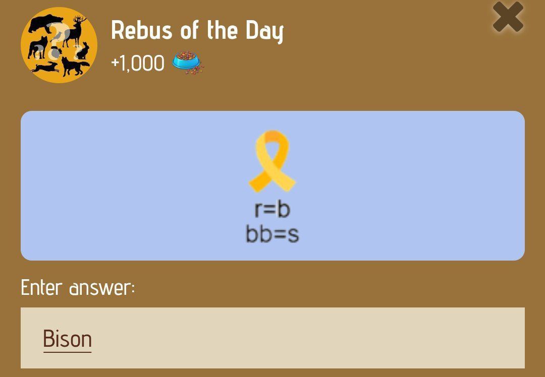 Zoo Rebus of the Day January 22, 2025