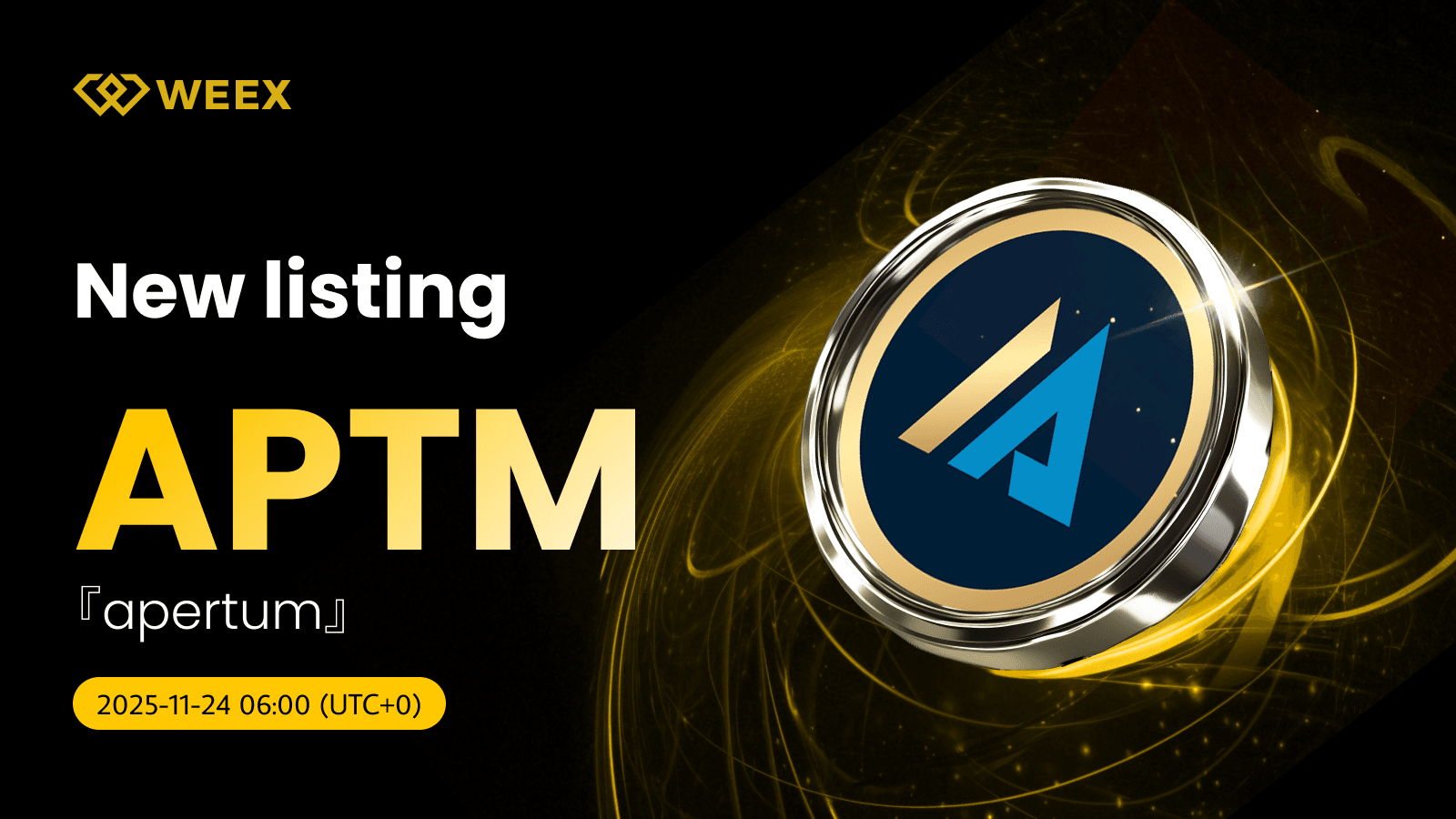 Trade APTM USDT: Apertum Coin Listed on WEEX Spot