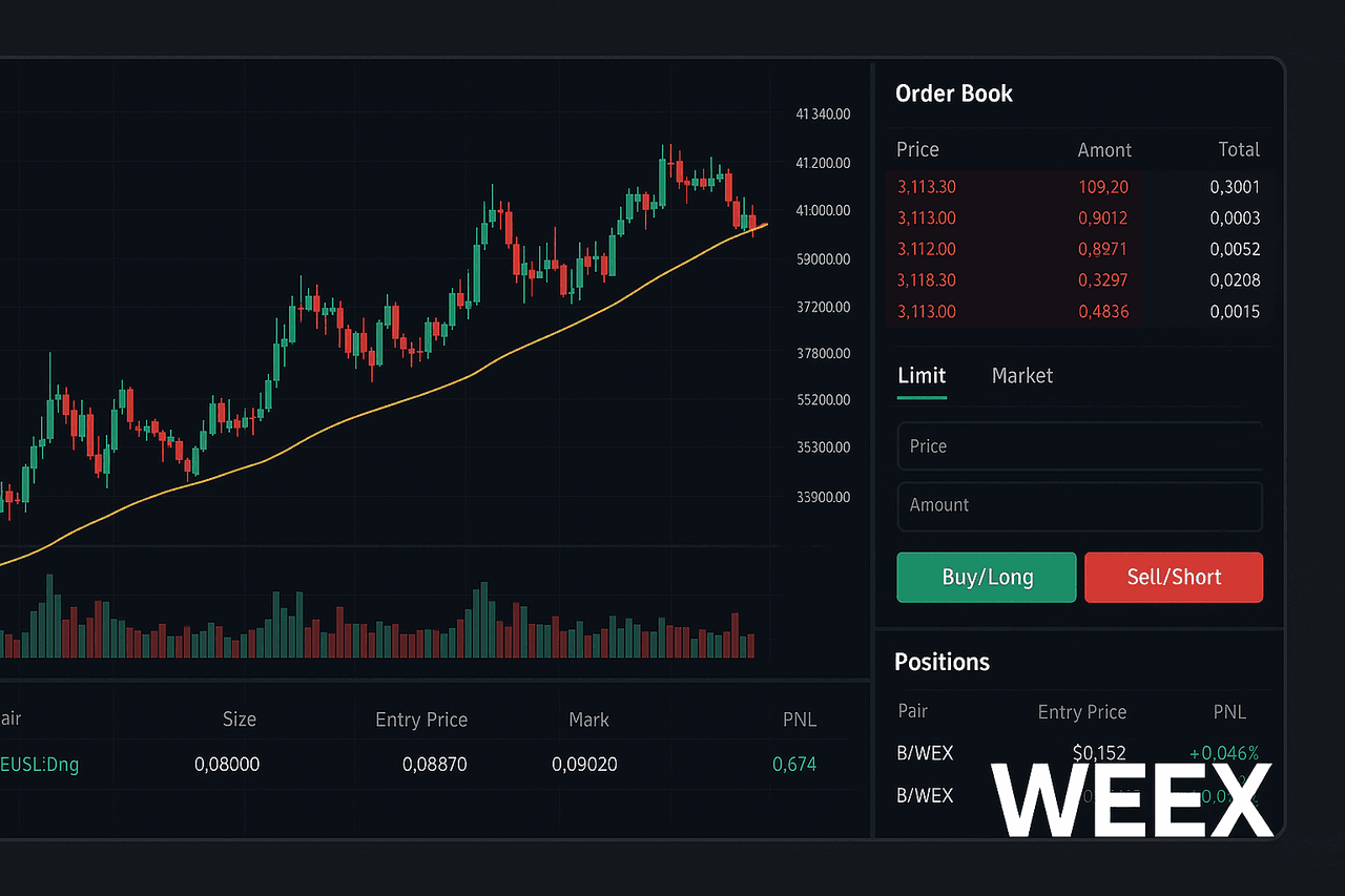 بهینه سازی فضای ترید در WEEX: افزایش بهره وری با تغییر چیدمان رابط کاربری