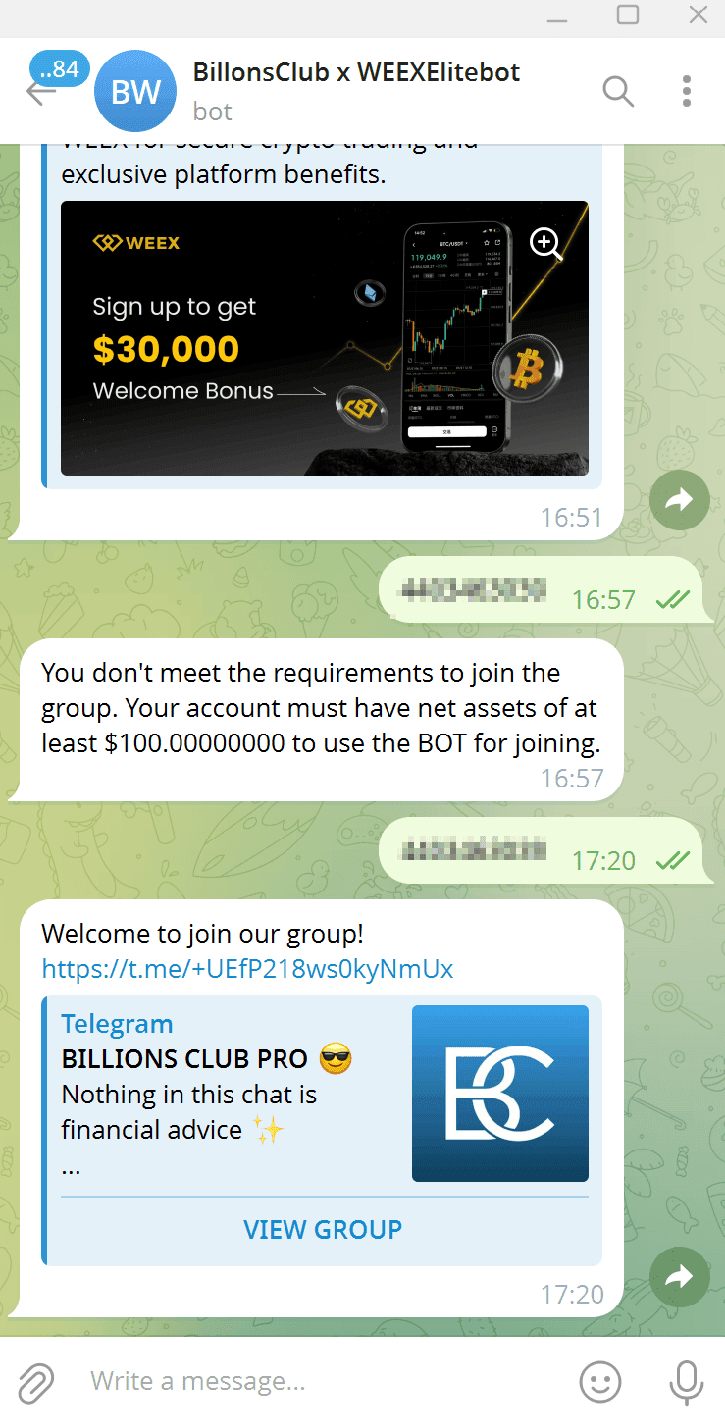 how weex elite bot works