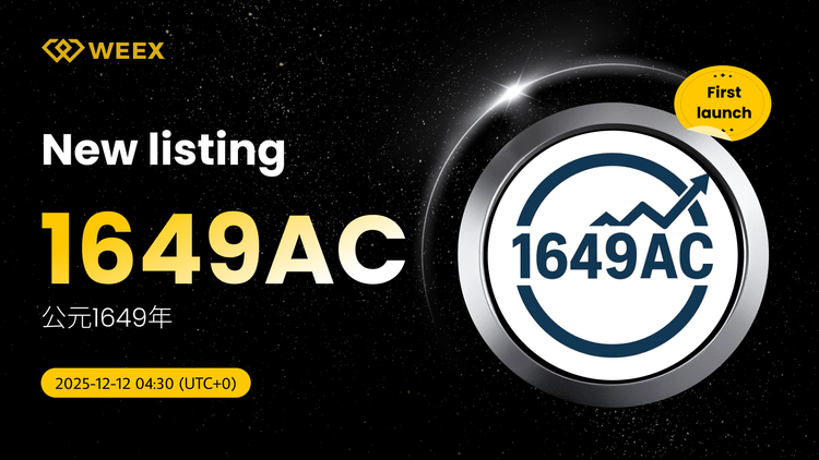 1649AC USDT Gets Listed on WEEX SPot