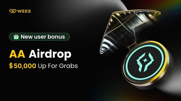 AA New User Airdrop on WEEX Exchange: Seize $50K in Rewards Before Sept 23, 2025
