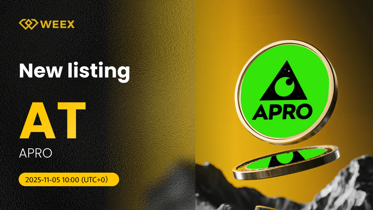 WEEX'te Listelenen AT USDT Çifti: APRO Coin Ticareti Başlıyor