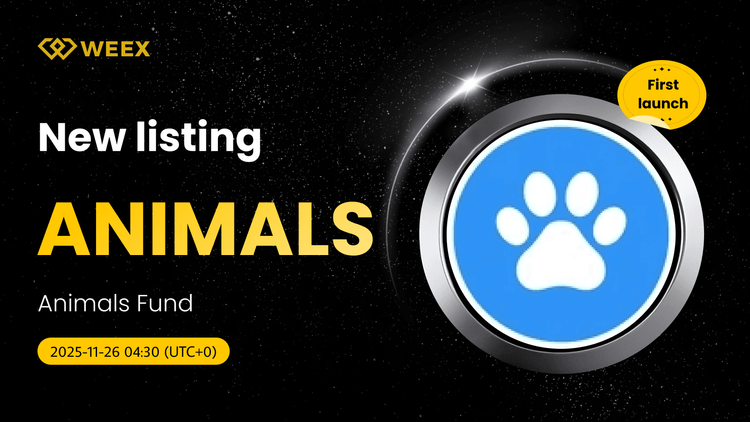 ANIMALS USDT Agora ao vivo: Animais Fund Coin em WEEX Spot