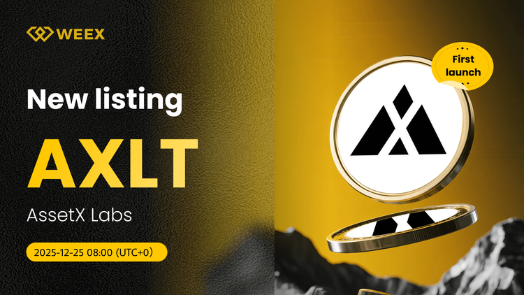 AXLT USDT Listed on WEEX: Trade AssetX Labs Coin