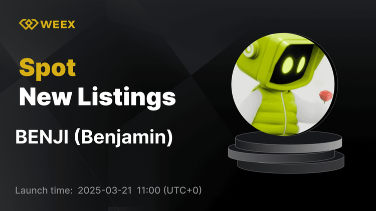 Benjamin (BENJI) WEEX'te Listelendi - BENJI USDT İşlemlerine Hemen Başlayın!