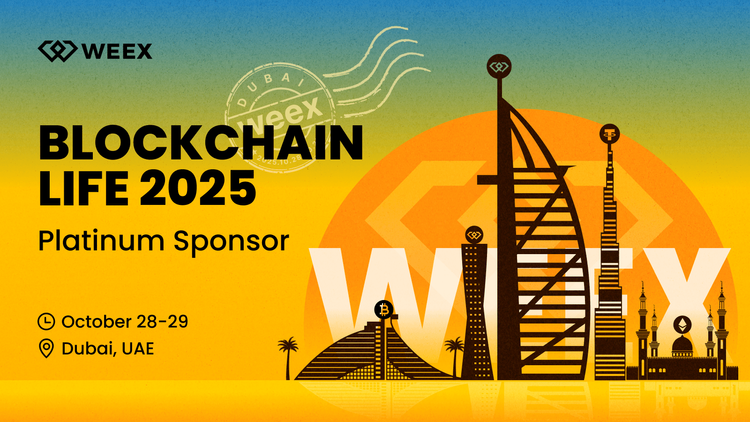 WEEX se prepara para Blockchain Life Dubái 2025