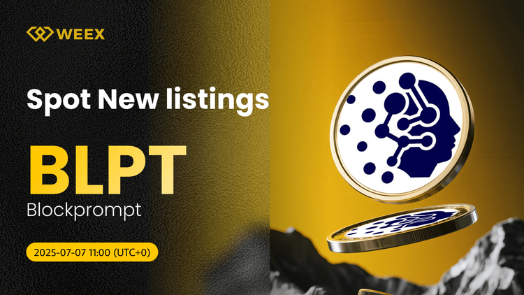 Blockprompt (BLPT) Artık WEEX Spot'ta Listelendi