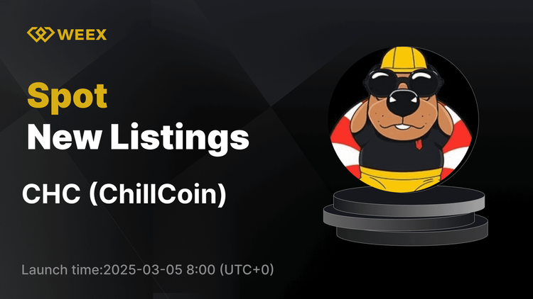 ChillCoin (CHC) WEEX Spot'ta Listelendi - CHC USDT Ticareti Geliyor