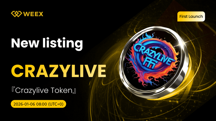 CRAZYLIVE USDT Pair: Crazylive Coin Listed on WEEX Spot