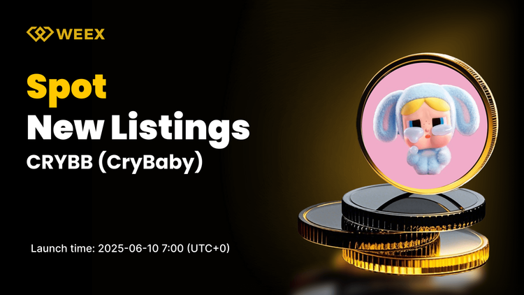 CryBaby (CRYBB) Now Trading on WEEX Spot