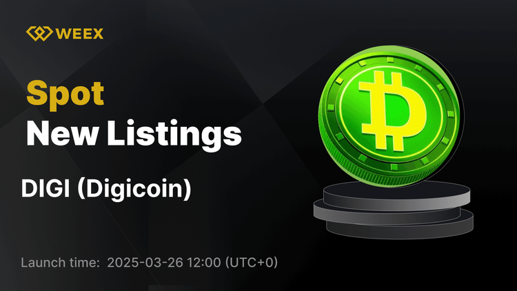 Digicoin (DIGI) Now Available on WEEX with DIGI USDT Trading