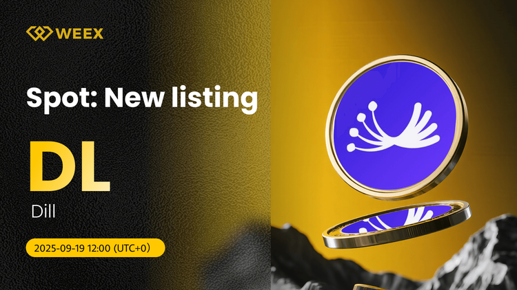 Dill (DL) Coin Listed on WEEX with DL USDT Spot Trading Pair