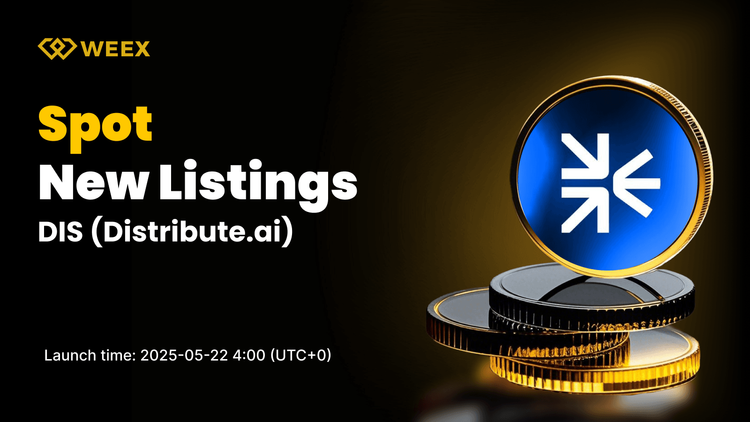 Distribute.ai (DIS) Will be Listed on WEEX Spot Trading