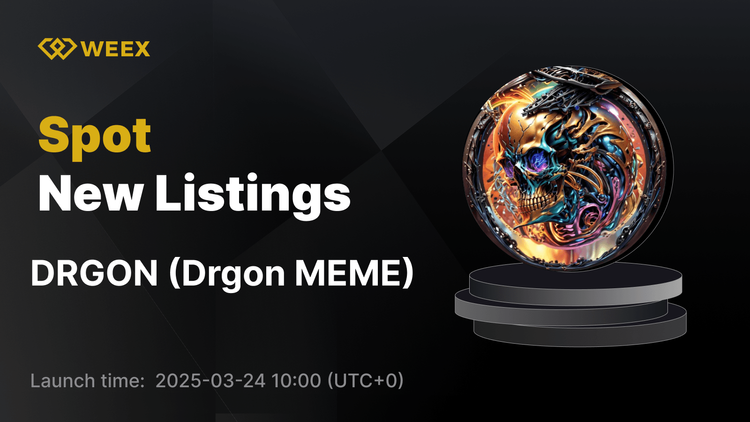 Drgon MEME (DRGON) Gets Listed on WEEX – DRGON USDT Trading Now Live