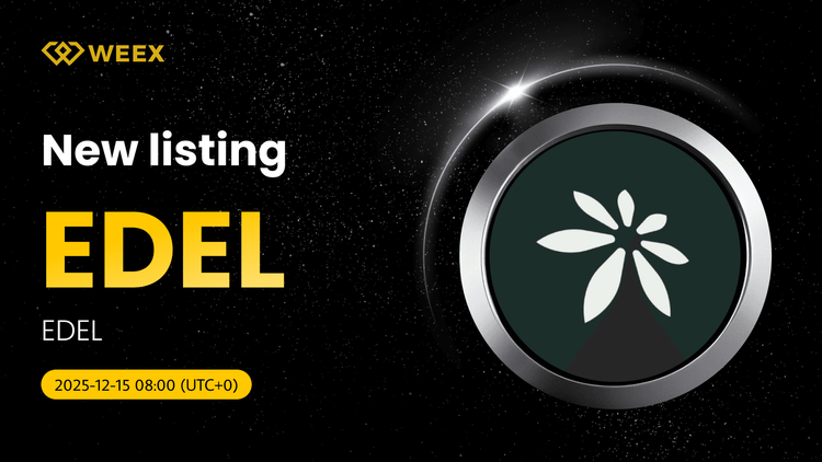 EDEL USDT Trading ao vivo: EDEL Coin Listado em WEEX Spot