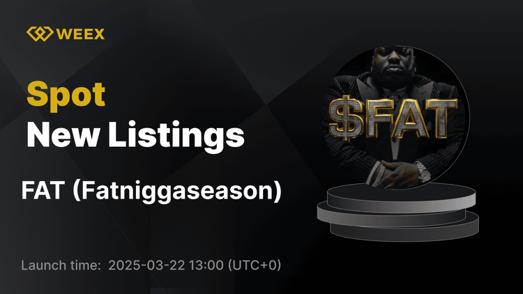 Fatniggaseason (FAT) WEEX'te Listelendi - FAT USDT İşlem Çifti Hayata Geçti!