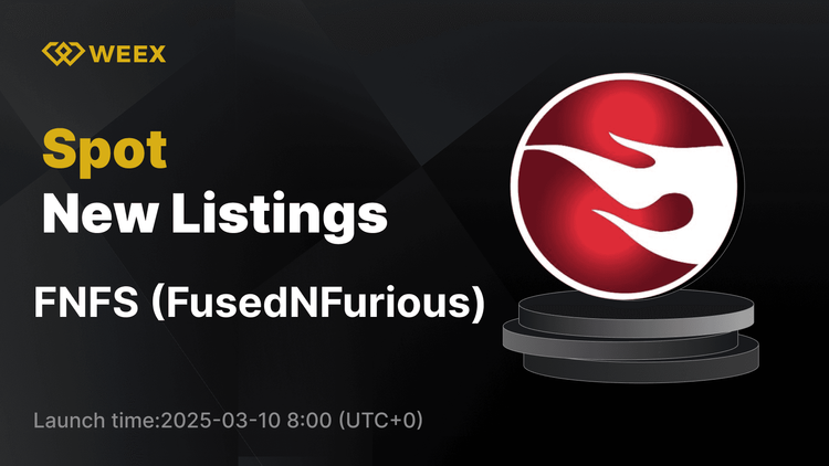 FusedNFurious (FNFS) FNFS USDT Ticareti ile WEEX Spot'a Katıldı Şimdi Açık