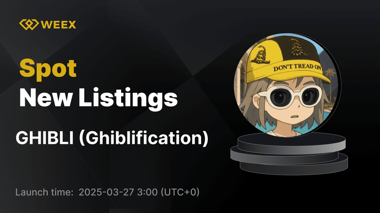 Ghiblification (GHIBLI) Now Available on WEEX with GHIBLI USDT Trading