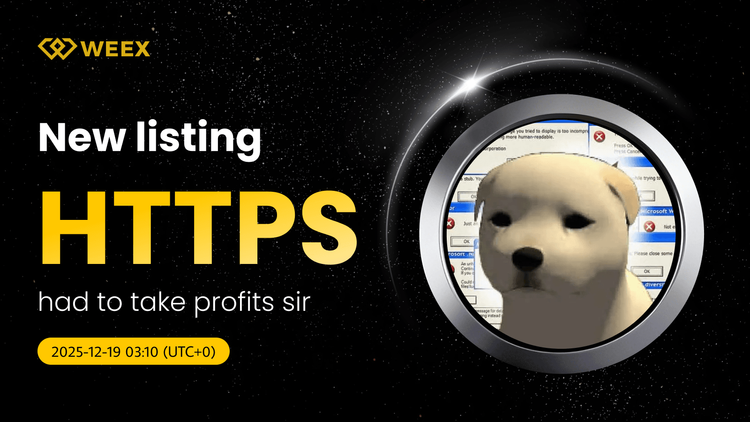 HTTPS USDT Listing: had to take profits sir Coin on WEEX