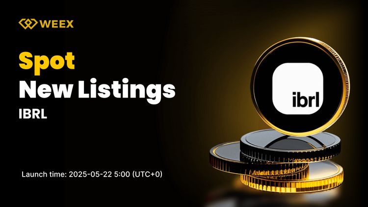 IBRL USDT Spot Trading Paire Will be Listed on WEEX