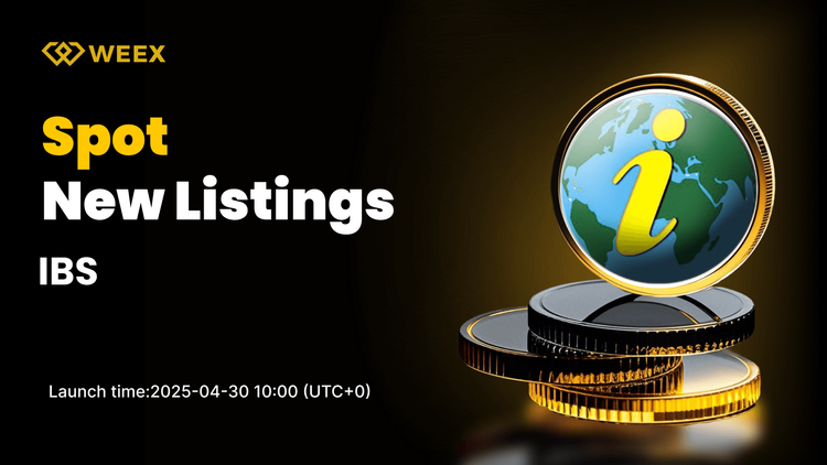 IBS (IBS) Now Listed on WEEX Spot – IBS USDT Trading Pair Goes Live
